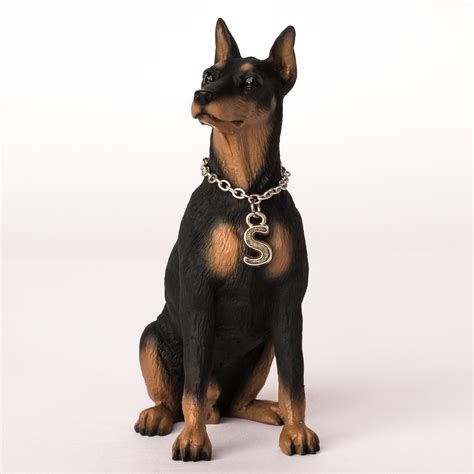 doberman figurine.